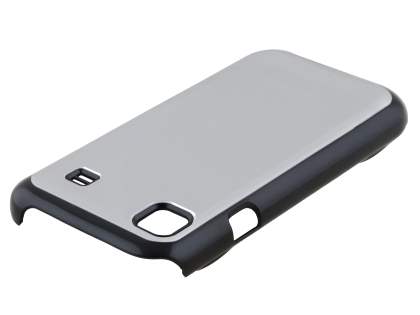 Brushed Aluminium Case for Samsung Galaxy S - Silver