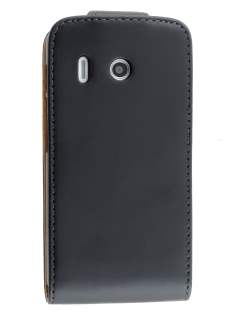 Huawei Ascend Y320 Synthetic Leather Flip Case - Black Huawei Ascend Y320 Synthetic Leather Flip Case - Black