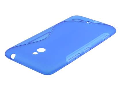 Wave Case for Nokia Lumia 1320 - Frosted Blue/Blue