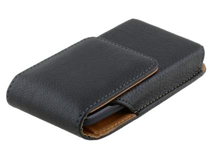 Textured Synthetic Leather Vertical Belt Pouch for Motorola Moto G