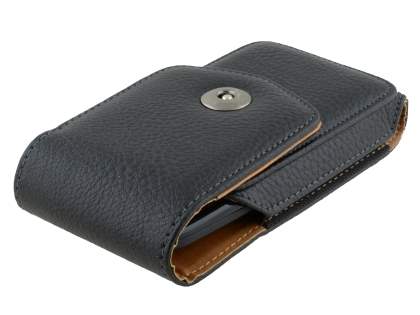 Textured Synthetic Leather Vertical Belt Pouch for Motorola Moto G