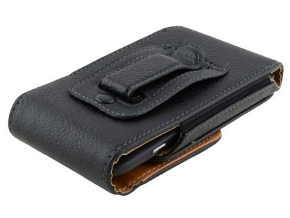 Textured Synthetic Leather Vertical Belt Pouch for Motorola Moto G