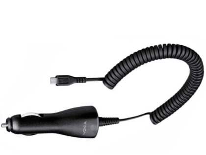 Genuine Nokia DC-6 Micro USB Car Charger - Black Car Charger