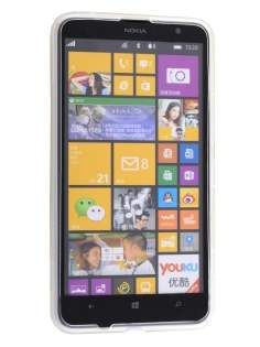 Wave Case for Nokia Lumia 1320 - Frosted Clear/Clear