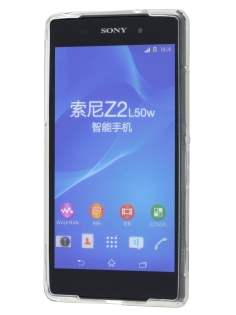 Wave Case for Sony Xperia Z2 - Frosted Clear/Clear