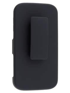 Samsung Galaxy S5 Rugged Case with Holster Belt Clip - Classic Black