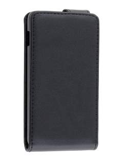 Synthetic Leather Flip Case for Sony Xperia E1 - Classic Black