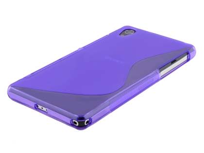 Wave Case for Sony Xperia Z2 - Frosted Purple/Purple