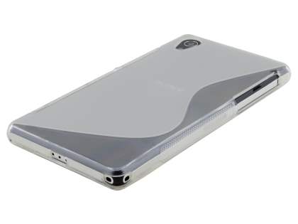 Wave Case for Sony Xperia Z2 - Frosted Clear/Clear