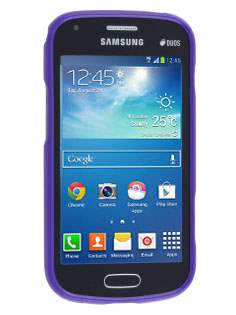 Mercury Goospery Glossy Gel Case for Samsung Galaxy Trend Plus S7583T - Purple