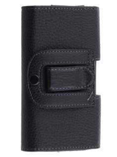 Textured Synthetic Leather Belt Pouch (Bumper Case Compatible) for Samsung Galaxy Express i8730