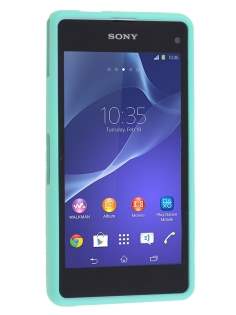 Mercury Goospery Glossy Gel Case for Sony Xperia Z1 Compact - Mint Green