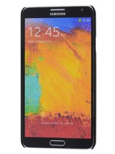 Brushed Aluminium Case for Samsung Galaxy Note 3 - Classic Black