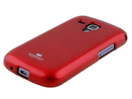 Mercury Goospery Glossy Gel Case for Samsung Galaxy Trend Plus S7583T - Red