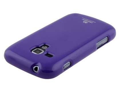 Mercury Goospery Glossy Gel Case for Samsung Galaxy Trend Plus S7583T - Purple