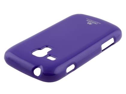 Mercury Goospery Glossy Gel Case for Samsung Galaxy Trend Plus S7583T - Purple