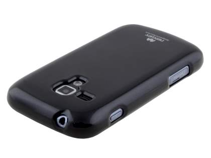 Mercury Goospery Glossy Gel Case for Samsung Galaxy Trend Plus S7583T - Classic Black