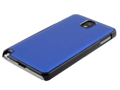 Brushed Aluminium Case for Samsung Galaxy Note 3 - Ocean Blue/Black