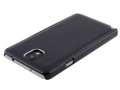 Brushed Aluminium Case for Samsung Galaxy Note 3 - Classic Black