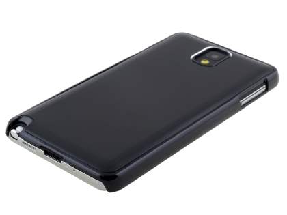 Brushed Aluminium Case for Samsung Galaxy Note 3 - Classic Black