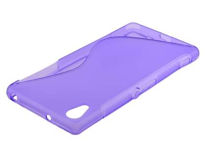 Wave Case for Sony Xperia Z2 - Frosted Purple/Purple