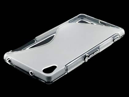 Wave Case for Sony Xperia Z2 - Frosted Clear/Clear