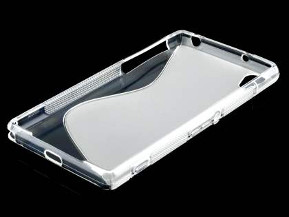 Wave Case for Sony Xperia Z2 - Frosted Clear/Clear