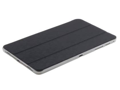 Book-Style Case with Stand for Samsung Galaxy Tab Pro 8.4 - Black/Frosted Clear