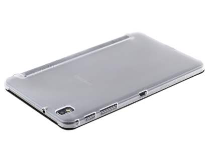 Book-Style Case with Stand for Samsung Galaxy Tab Pro 8.4 - Black/Frosted Clear