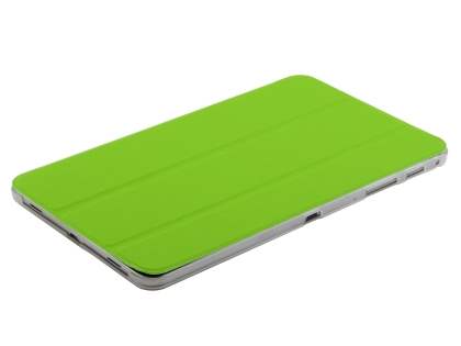 Book-Style Case with Stand for Samsung Galaxy Tab Pro 8.4 - Green/Frosted Clear