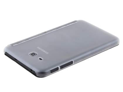 Samsung Galaxy Tab 3 Lite 7.0 Book-Style Case with Stand - Black/Frosted Clear