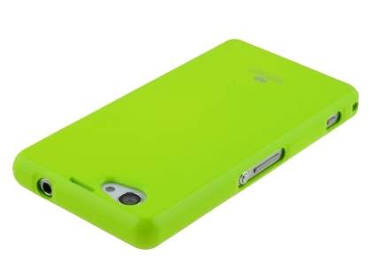 Mercury Goospery Glossy Gel Case for Sony Xperia Z1 Compact - Lime