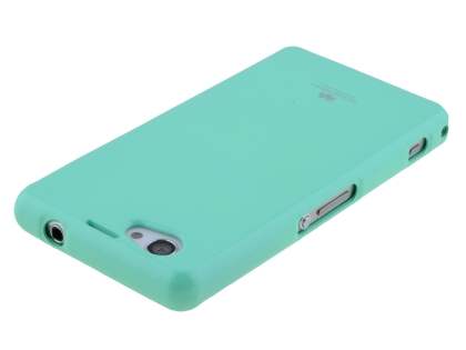Mercury Goospery Glossy Gel Case for Sony Xperia Z1 Compact - Mint Green