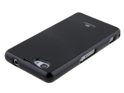 Mercury Goospery Glossy Gel Case for Sony Xperia Z1 Compact - Classic Black