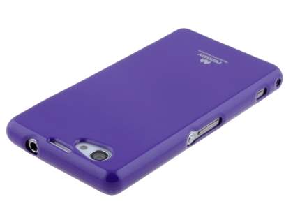 Mercury Goospery Glossy Gel Case for Sony Xperia Z1 Compact - Purple