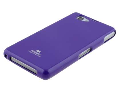 Mercury Goospery Glossy Gel Case for Sony Xperia Z1 Compact - Purple