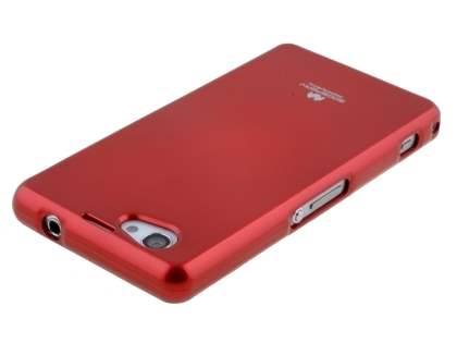Mercury Goospery Glossy Gel Case for Sony Xperia Z1 Compact - Red