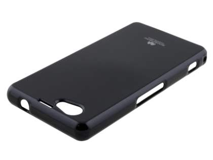 Mercury Goospery Glossy Gel Case for Sony Xperia Z1 Compact - Classic Black