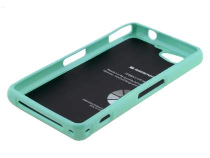 Mercury Goospery Glossy Gel Case for Sony Xperia Z1 Compact - Mint Green