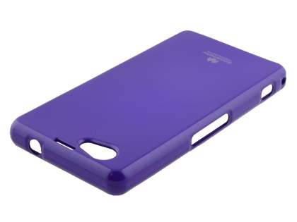 Mercury Goospery Glossy Gel Case for Sony Xperia Z1 Compact - Purple