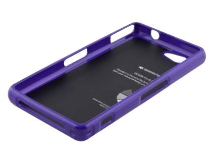 Mercury Goospery Glossy Gel Case for Sony Xperia Z1 Compact - Purple