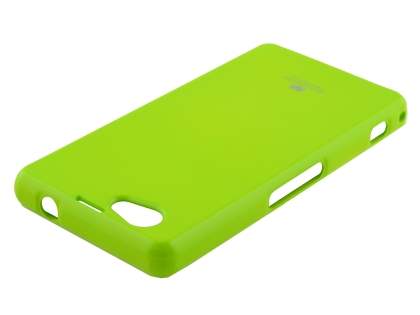 Mercury Goospery Glossy Gel Case for Sony Xperia Z1 Compact - Lime