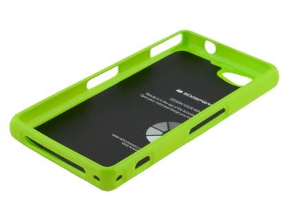 Mercury Goospery Glossy Gel Case for Sony Xperia Z1 Compact - Lime