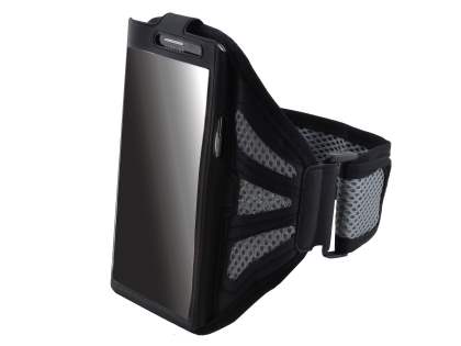 Universal Sports Armband for Phones - Black/Grey Sports Arm Band