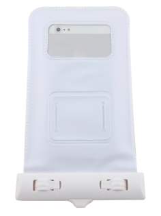 Waterproof Phone Bag - Pearl White