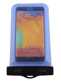 Larger Waterproof Bag for Phones - Ocean Blue