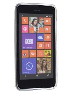 Wave Case for Nokia Lumia 635/636/630 - Frosted Clear/Clear