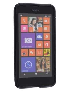 Wave Case for Nokia Lumia 635/636/630 - Frosted Black/Black