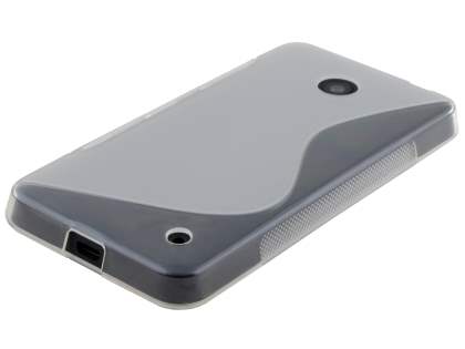 Wave Case for Nokia Lumia 635/636/630 - Frosted Clear/Clear