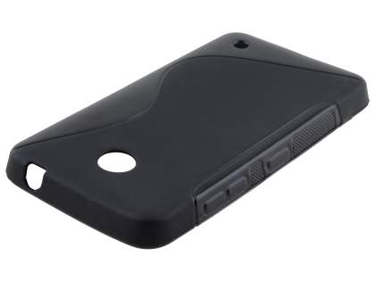 Wave Case for Nokia Lumia 635/636/630 - Frosted Black/Black